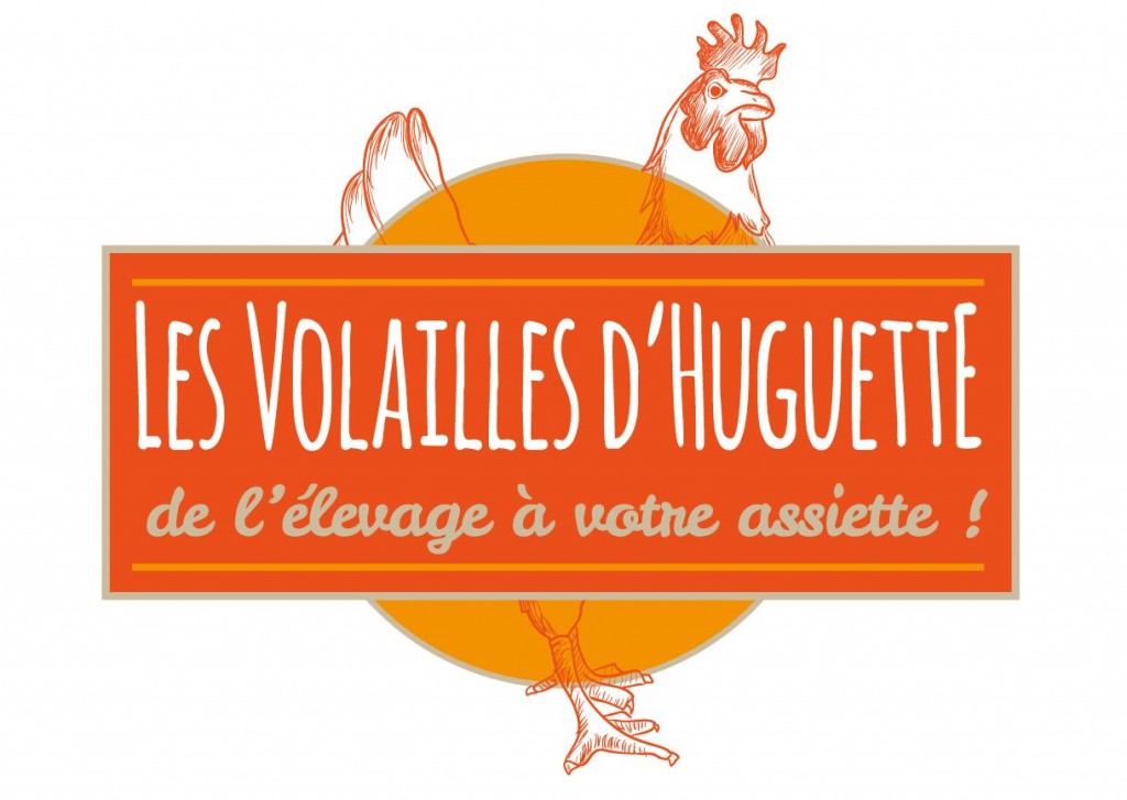 Volailles d’Huguette | Création | Logo vectoriel