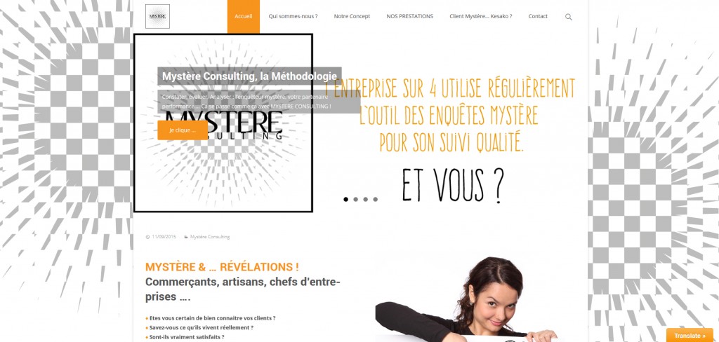 MYSTERE CONSULTING| Création | Site Web