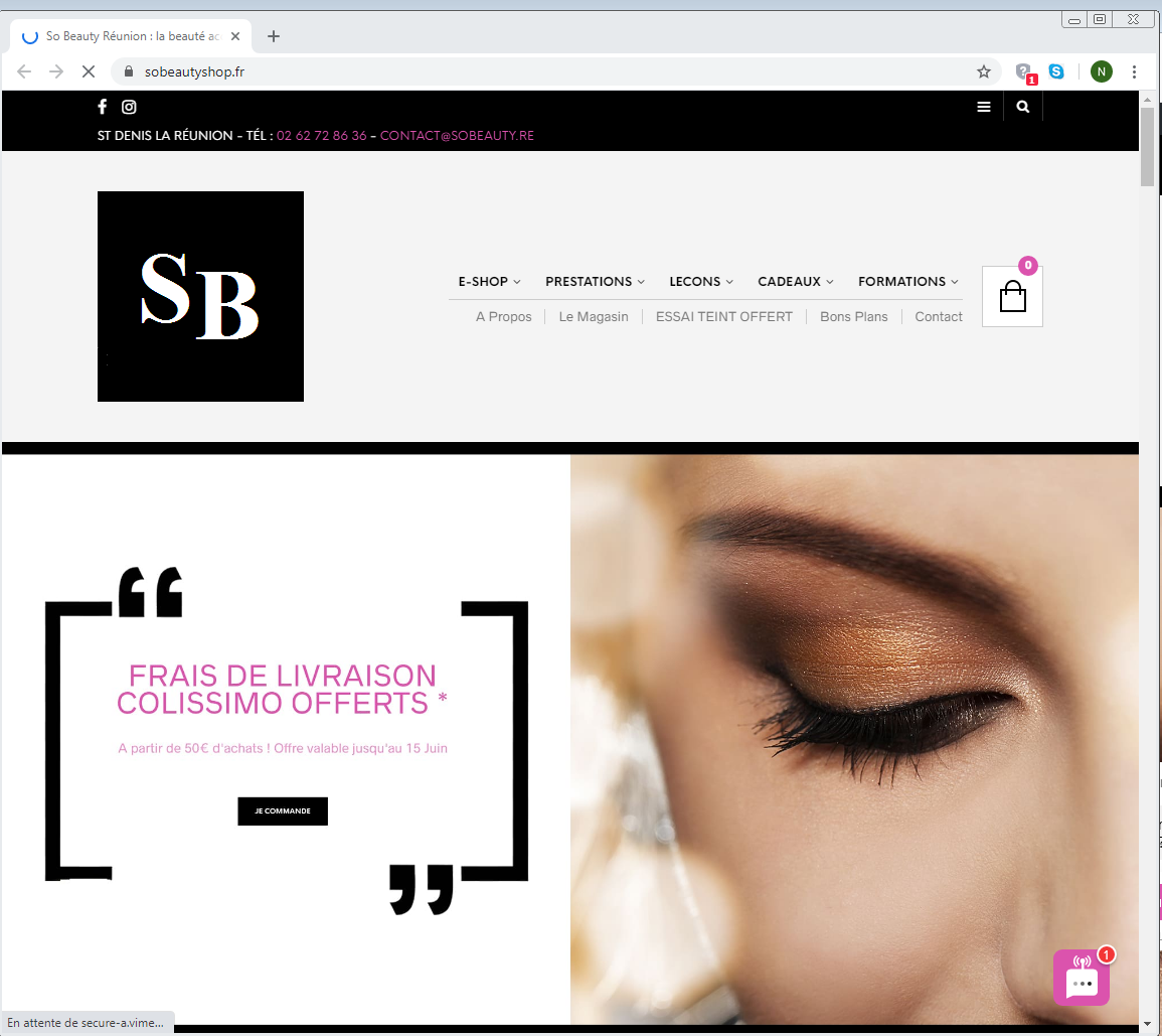 So Beauty Réunion | Site Marchand | Relooking
