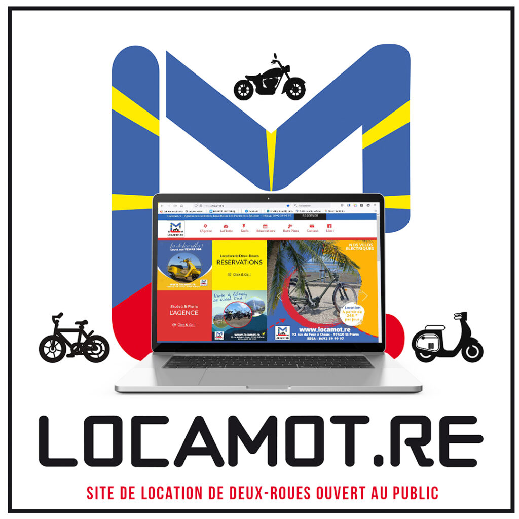 Locamot.re | Site Vitrine de location | Création
