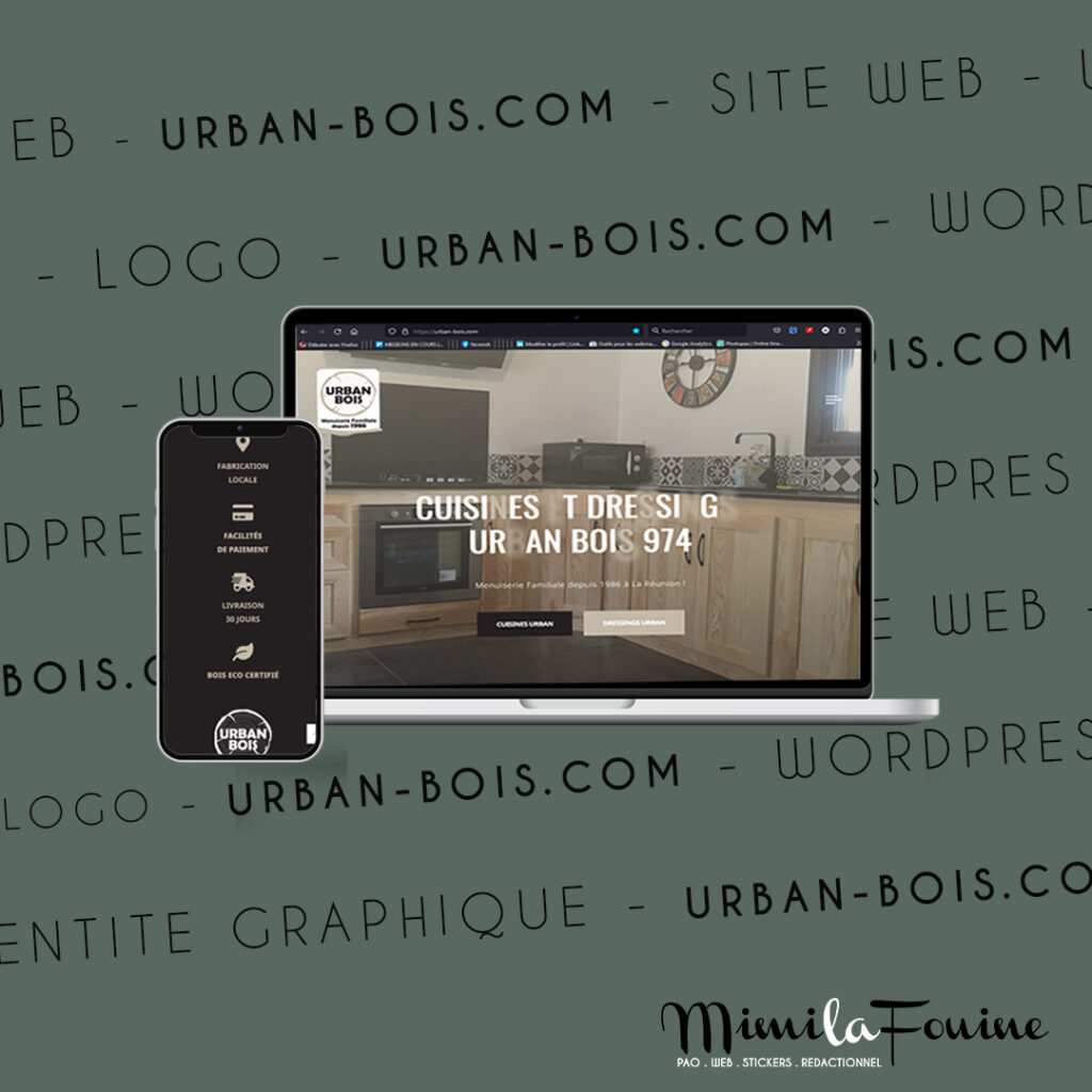 Menuiserie Urban Bois | Site Web | Création